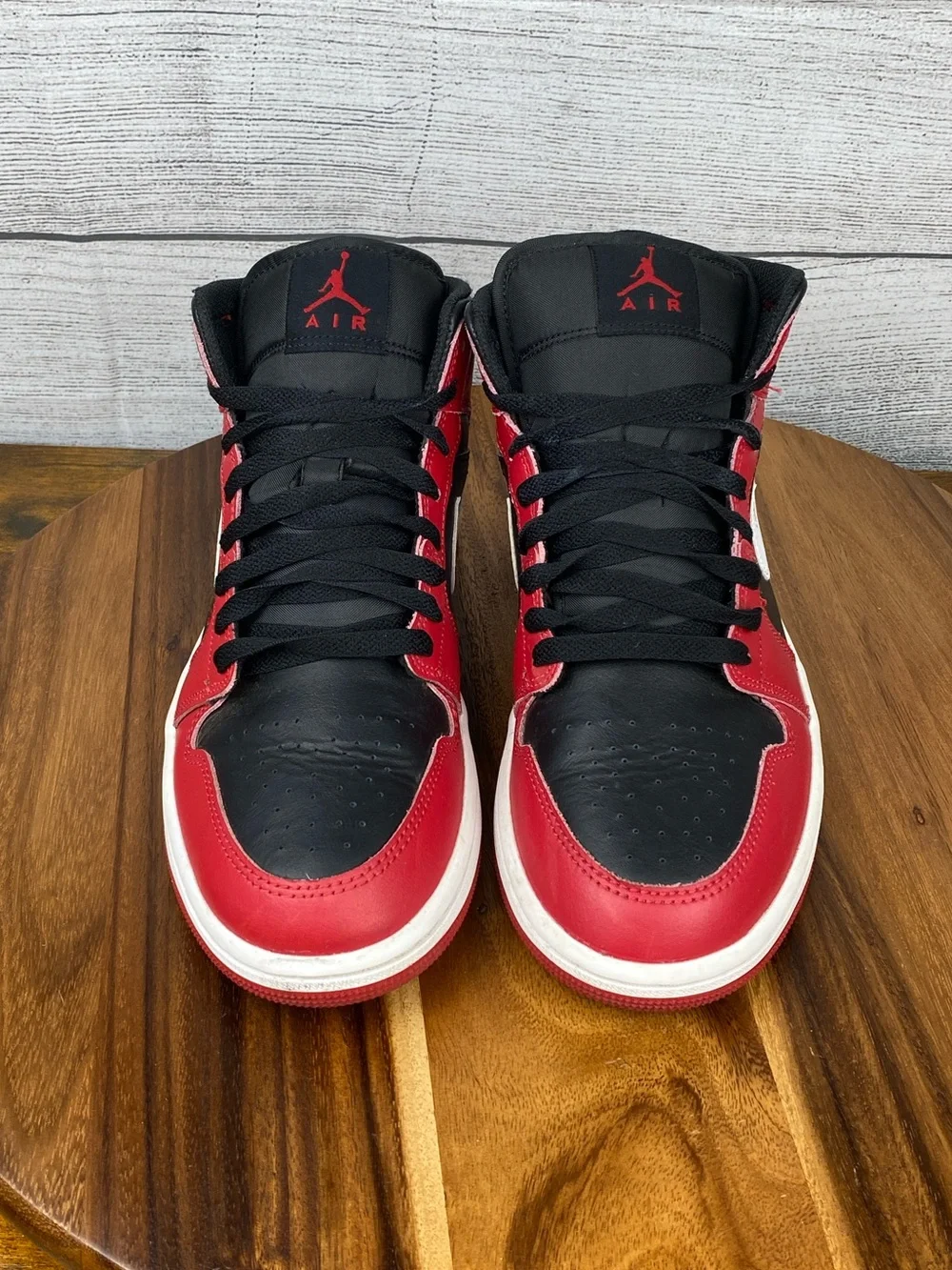 Nike Air Jordan 1 Mid Gym Red Black White Men’s Shoes DQ8426-061 Sneaker Size 8